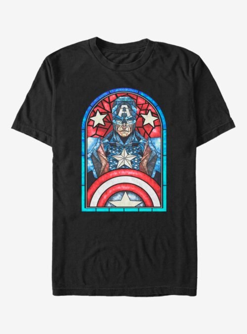 Marvel Captain America Glass T-Shirt