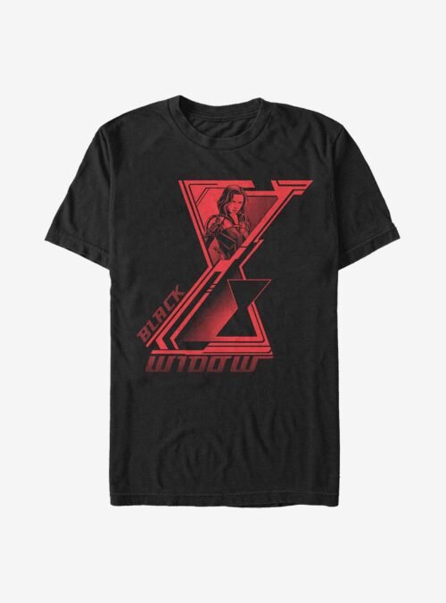Marvel Black Widow Widow Symbol T-Shirt