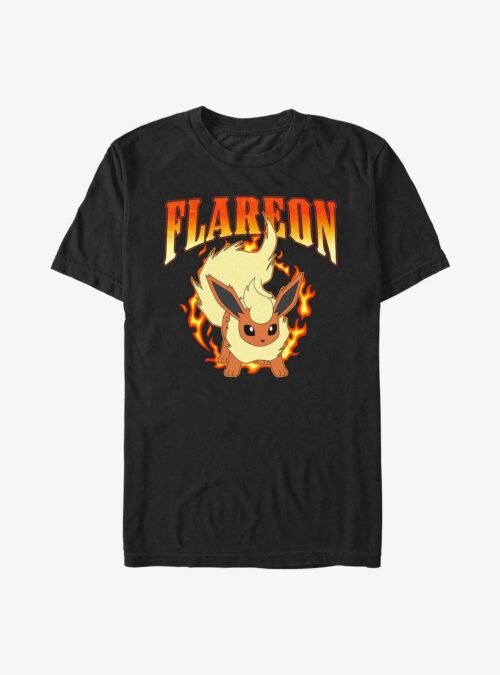 Pokemon Flareon Flame Wheel T-Shirt