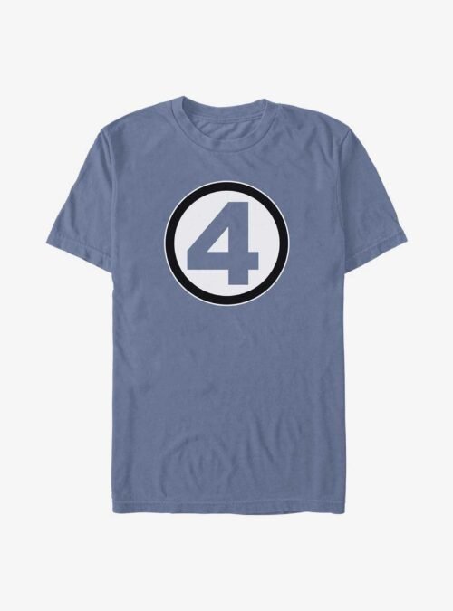 Marvel Fantastic Four Classic Costume Garment Dye T-Shirt
