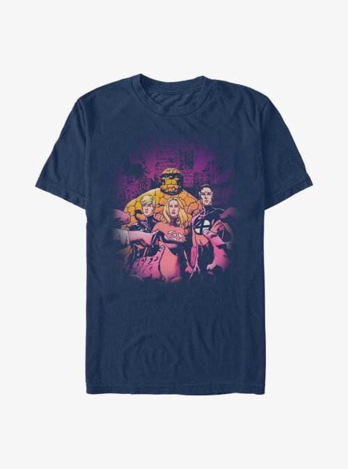 Marvel Fantastic Four Blame Games Garment Dye T-Shirt
