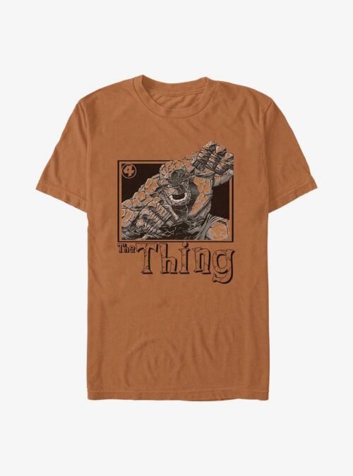 Marvel Fantastic Four The Thing Pose Garment Dye T-Shirt