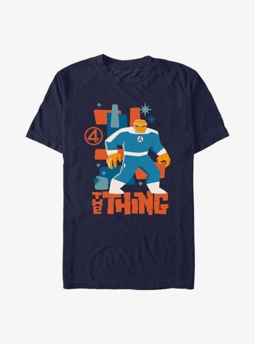 Marvel The Fantastic Four: First Steps The Thing Vintage T-Shirt