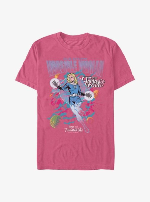 Marvel The Fantastic Four: First Steps Sues Cover Garment Dye T-Shirt Hot Topic Exclusive
