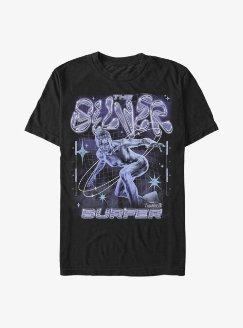 Marvel The Fantastic Four: First Steps Silver Surfer T-Shirt Hot Topic Exclusive