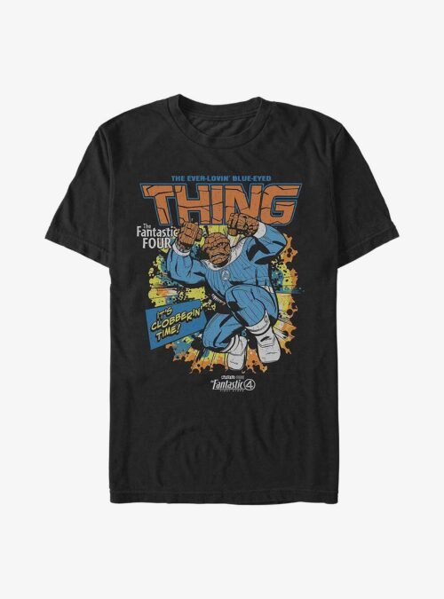 Marvel The Fantastic Four: First Steps Thing Cover T-Shirt Hot Topic Exclusive