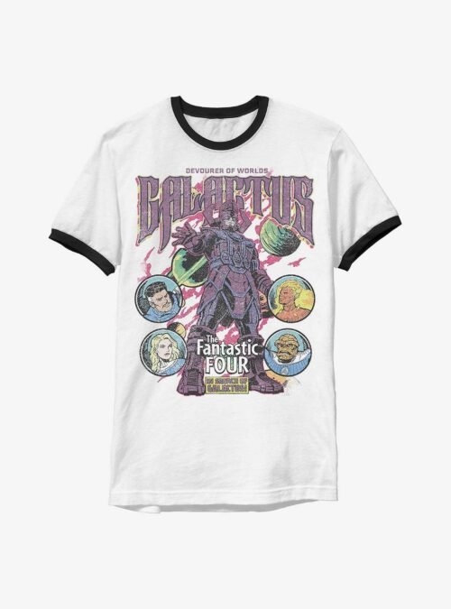 Marvel The Fantastic Four: First Steps Galactus Rules Ringer T-Shirt Hot Topic Exclusive