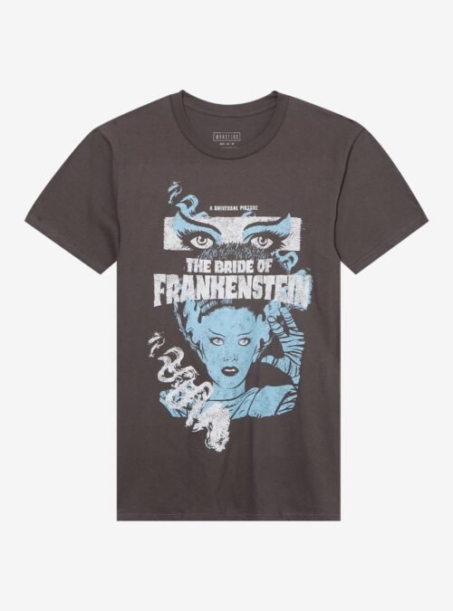 Universal Monsters The Bride Of Frankenstein Girls T-Shirt