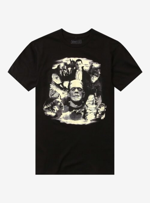 Rock Rebel Universal Monsters Glow-In-The-Dark T-Shirt