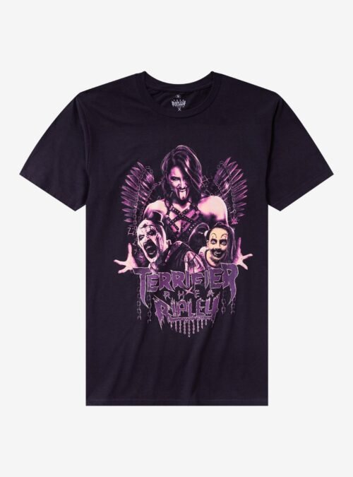 WWE Rhea Ripley X Terrfier Trio T-Shirt