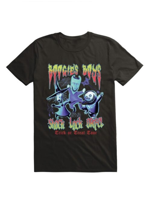 Disney The Nightmare Before Christmas Boogie's Boys Trick Or Treat Tour T-Shirt Hot Topic Exclusive